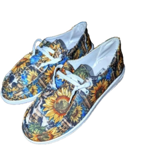 Sunflower shoes lightweight slip-on floral slide
